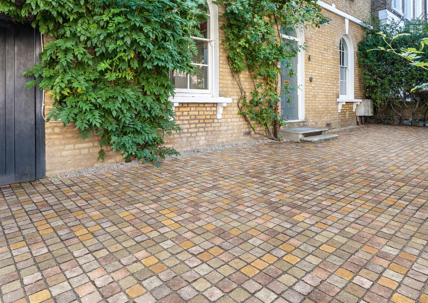 Driveway design inspiration from the archived Marshalls brochure