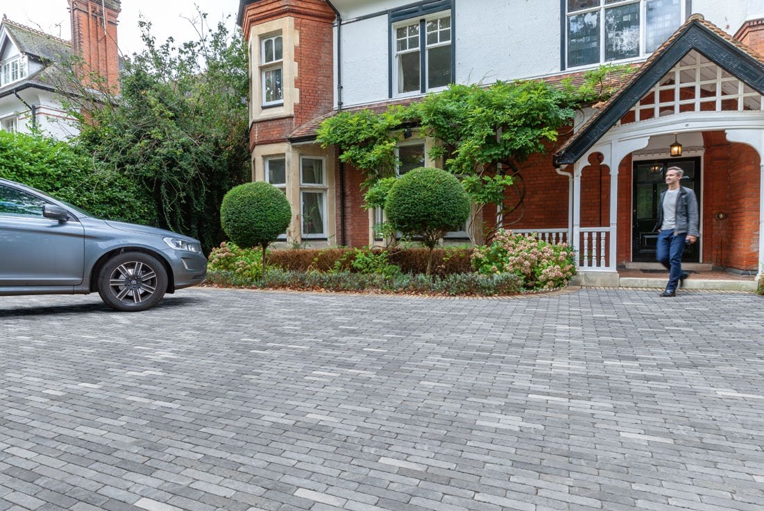 Driveway design inspiration from the archived Marshalls brochure
