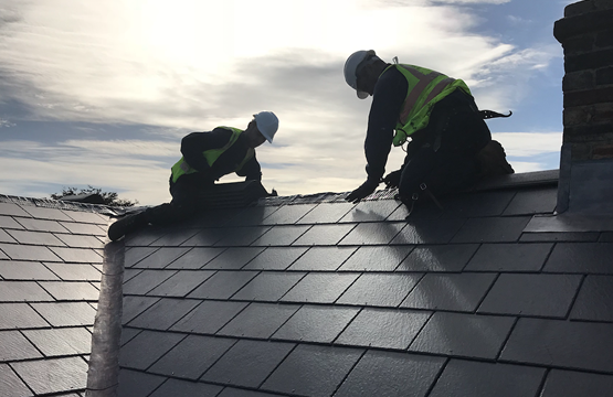 Flat Roof service and finish detail