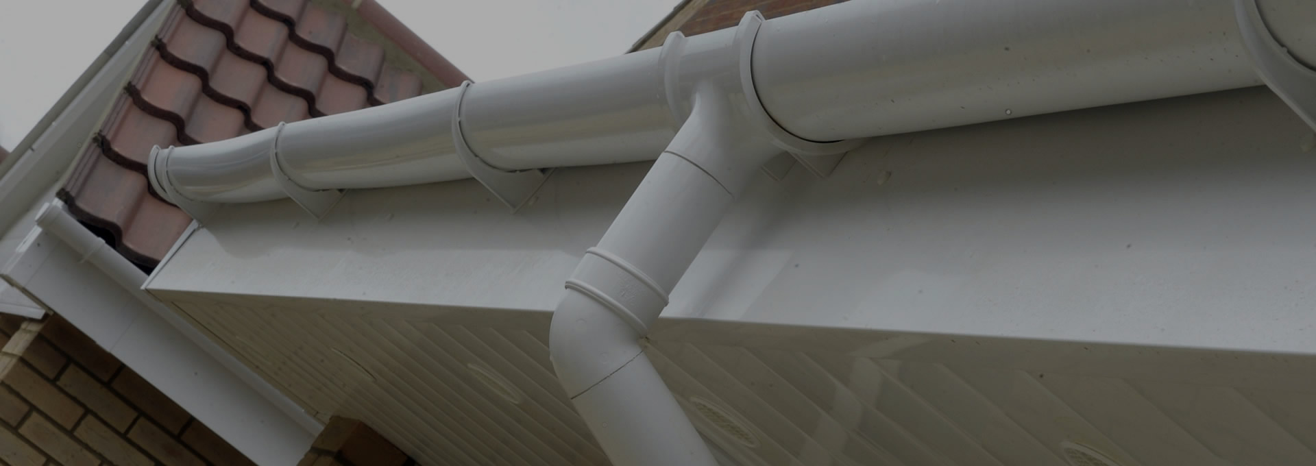 Guttering service and finish detail
