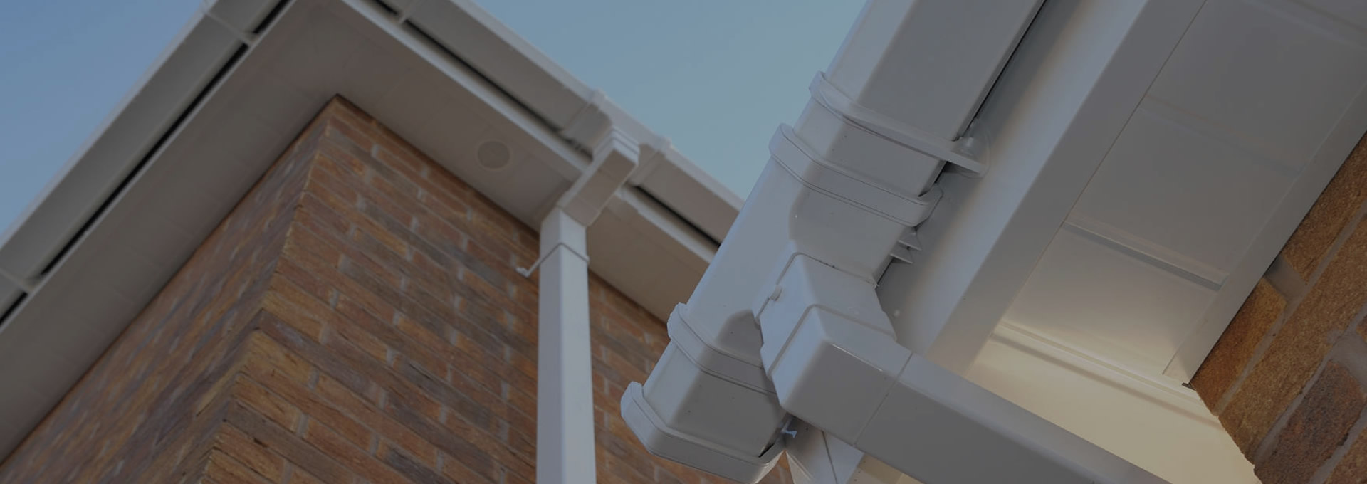 Guttering service and finish detail